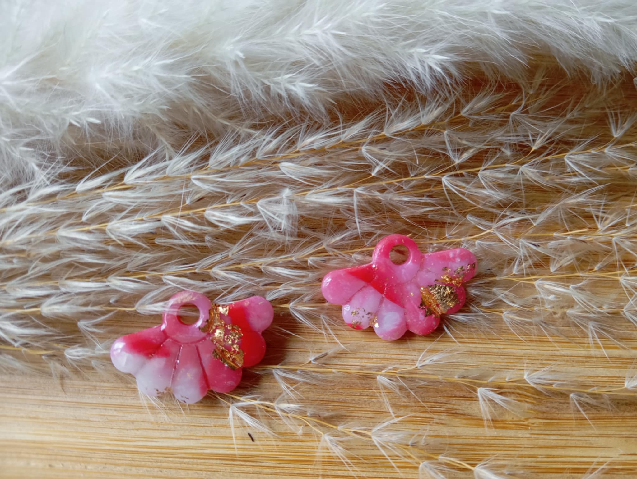 Aurélie blanc transparent rouge or